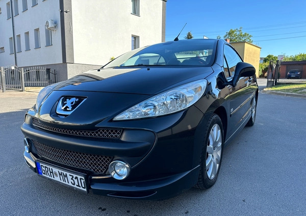 Peugeot 207 CC cena 14500 przebieg: 209205, rok produkcji 2008 z Gostyń małe 781